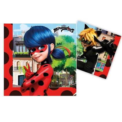 Tovaglioli Ladybug 33x33cm - 20pz
