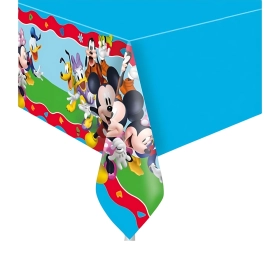 Tovaglia in Plastica 120x180cm - Topolino Rock the House