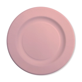 Sottopiatti Rose Quartz a righe 32,4cm, 4pz.