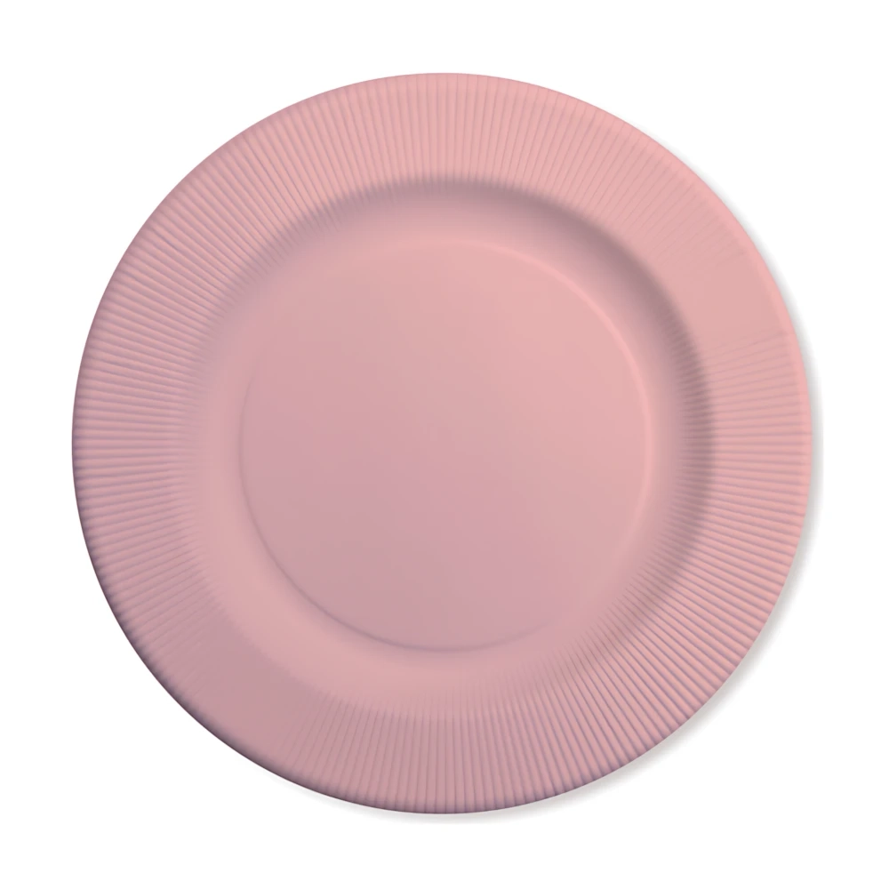 Sottopiatti Rose Quartz a righe 32,4cm, 4pz.