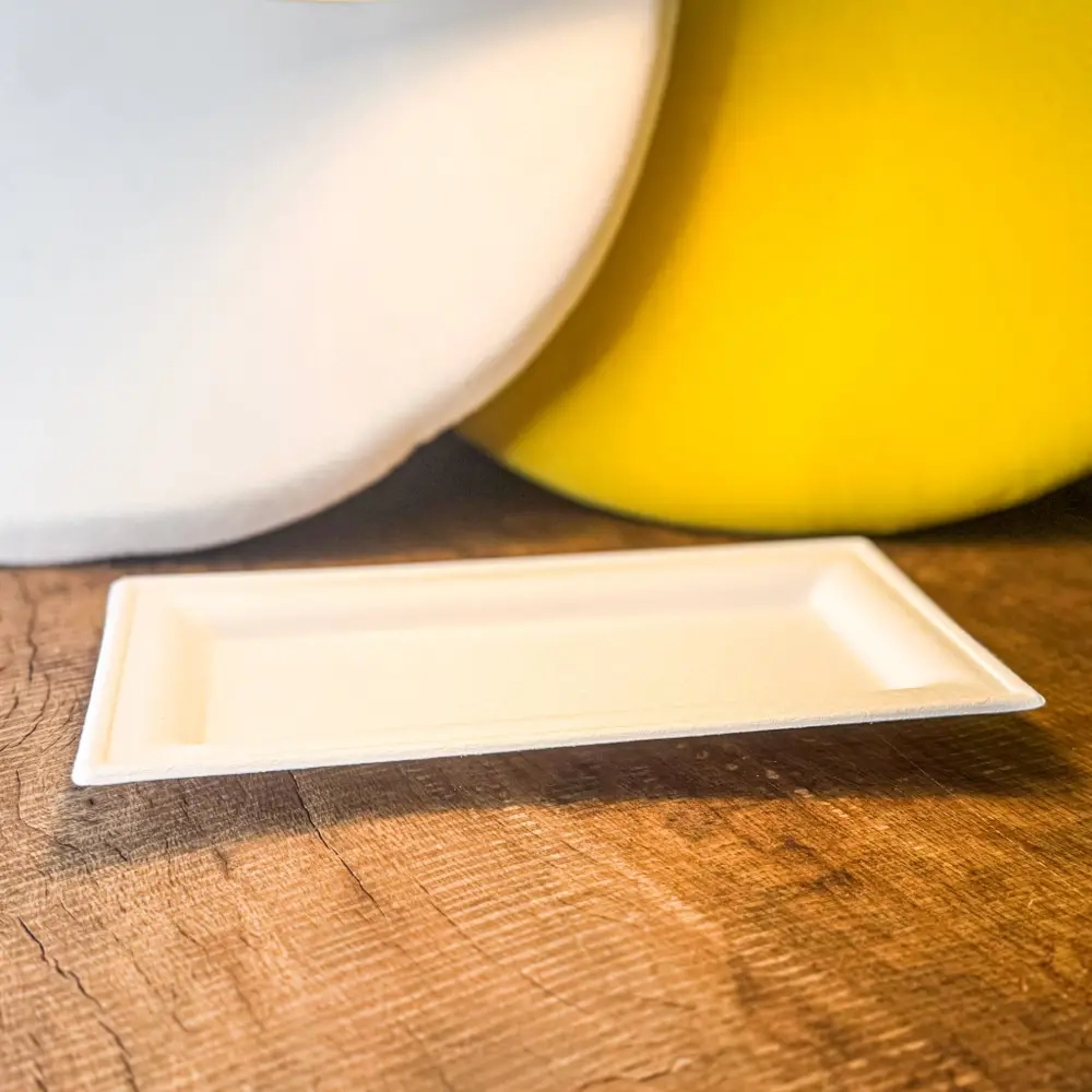 Piatto Catering Rettangolare 26x13cm, 50pz.