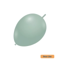 Palloncini link Deco Line pastello 11" (28cm) Verde Polvere 259, 50pz.