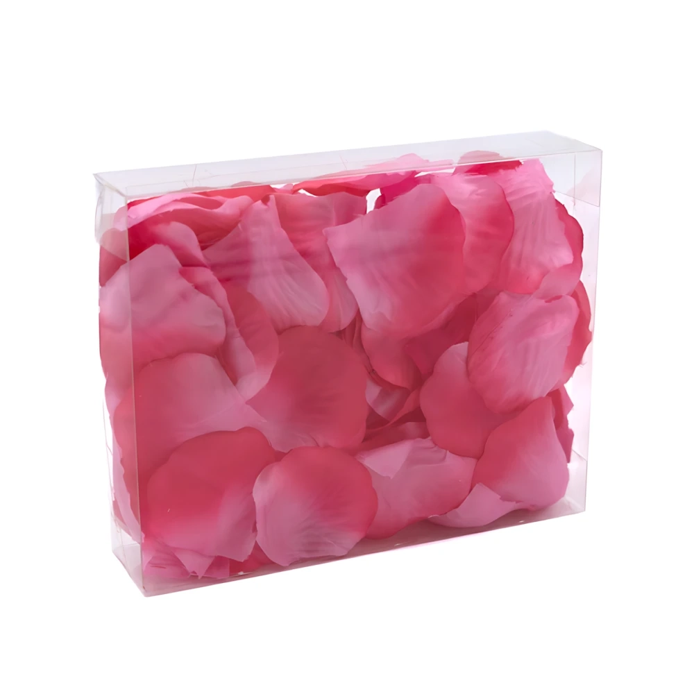 Petali di rosa Rosa Acceso, Box con 100 petali, 1pz.