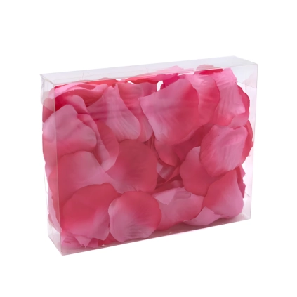 Petali di rosa Rosa Acceso, Box con 100 petali, 1pz.