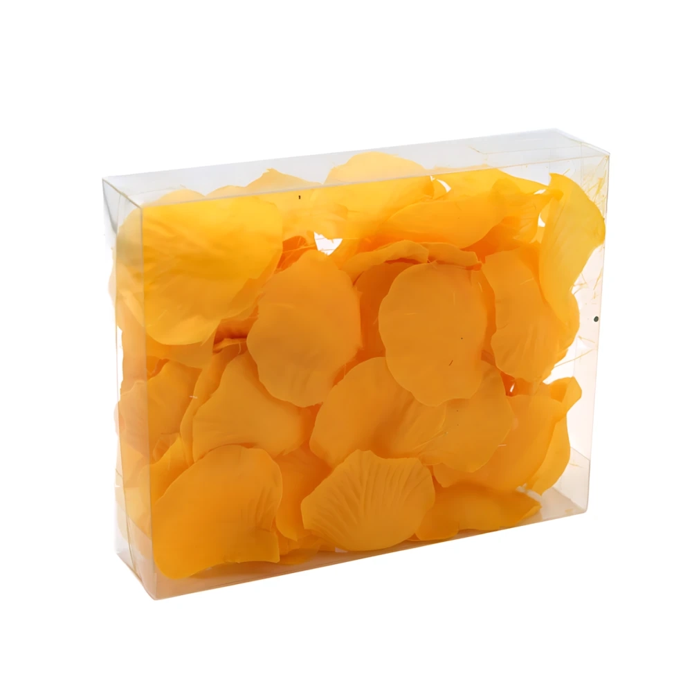 Petali di rosa rosso Bordeaux, Box con 100 petali, 1pz.