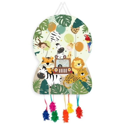 Pignatta Grande Safari per Feste e Compleanni 46x65cm - 1pz
