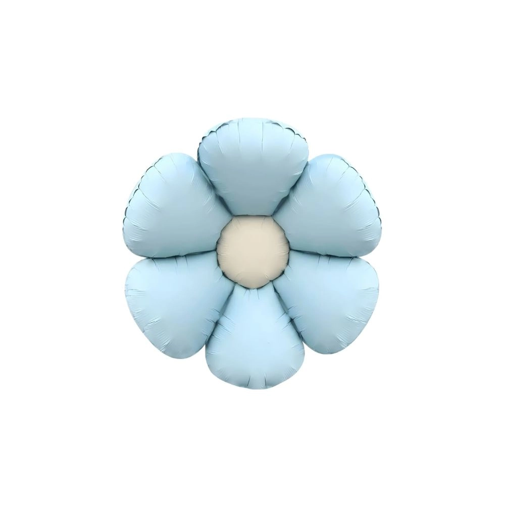 Palloncino Mylar Margherita Celeste Satinato SuperShape 19" 1pz