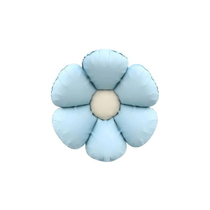 Palloncino Mylar Margherita Celeste Satinato SuperShape 19" 1pz